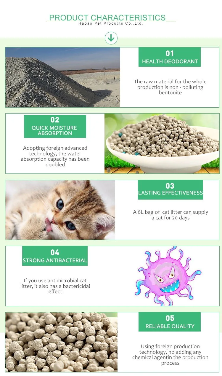 5L, 10L Cool Clean - Bentonite Ball Shape Cat Litter